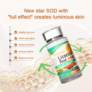 Only Supports Self Pickup With Waybill DR-MEINAIER Licorice Root Facial Serum Anti-Aging, Brightening, Wrinkle-Reducing