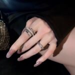 High Grade Open Ring Women, Minimalist Design, Trendy Internet Celebrity Style Jewelry