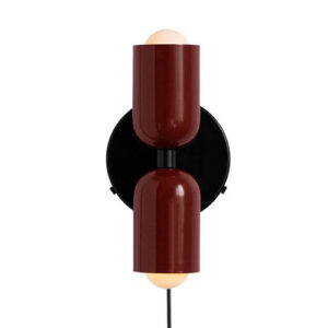 Creamy-style Double-head Bedroom Bedside Lamp