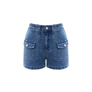 American-style Spicy Girl Denim Ultra-short Shorts Women's Summer Designer Style