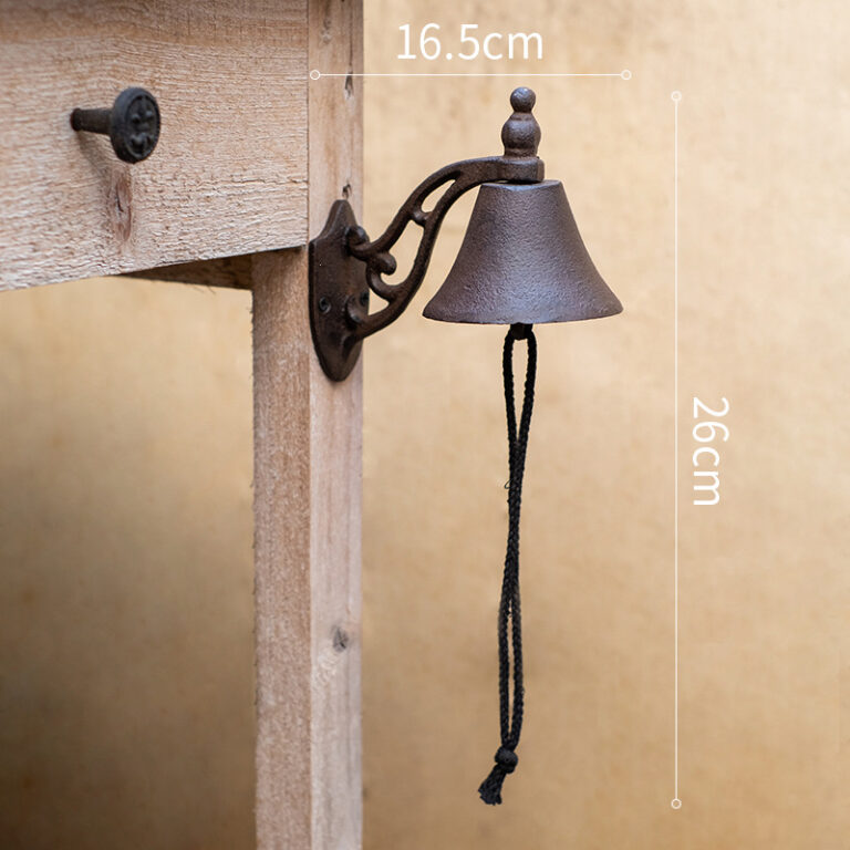 European And American Rustic Vintage Cast Iron Wrought Iron Doorbell Wall Decoration