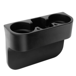 1Pc Car Seam Cup Holder Seat Gap Wedge Drink Storage Organizer Console Side Pocket Mount Stand For Pen Phone Bottle Sunglasses