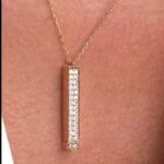 Double-layer Diamond-studded Adjustable Necklace