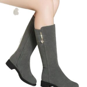 Fleece Lined Mid Calf Warm Cotton Boots
