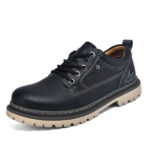 British-style Work Boots For Trendy Men