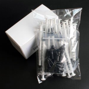 25pcs Luer Slip Tip 1ml Syringes With Caps Are Great For Pet Feeding, Glue, Hobby Crafts, Measurement, And Liquid Refill, But Not For Professional Medical Use