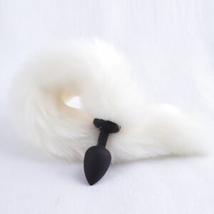 Toys Artificial Silicone Plug Small Size Back Court G-spot Butt Plug Fox Tail Training