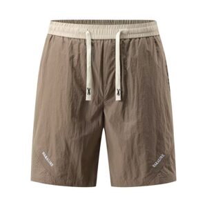 Men’s Casual Shorts Loose Straight-Cut Cropped Trousers