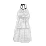 American-style Chic Womens Outfit Summer Set Solid Color