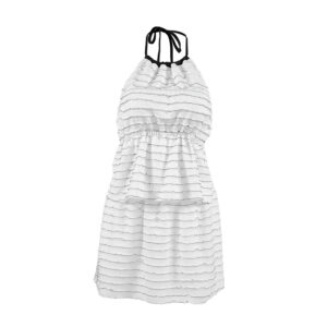 American-style Chic Womens Outfit Summer Set Solid Color