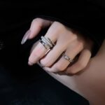 High Grade Open Ring Women, Minimalist Design, Trendy Internet Celebrity Style Jewelry