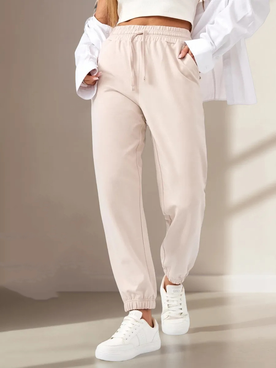 Women's Casual Harem Jogger Sweat Pants - Image 15