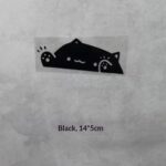 Cat Knocking On Window Car Sticker Kitten Decal For Auto Windows Scratch Covering Pet Decor Vinyl Adhesive Automotive Decal