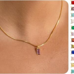 Pendant Women's Delicate Zircon Necklace Jewelry