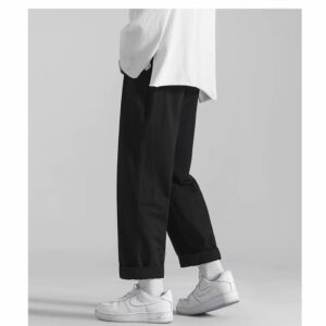 Autumn Korean-style Trendy Cropped Cargo Pants Casual Pants