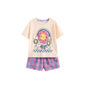 Summer New Style Short-Sleeve Casual Two-Piece Set For Toddlers And Kids