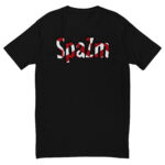 Mens Solid-Color Printed Cultural Shirt