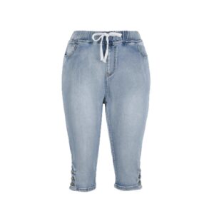 Length Casual All-Match Butt-Lifting Denim Trousers For Women