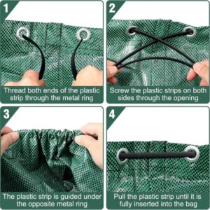 4-Pack XXL Garden Waste Bags 272 L