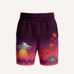 Men's Casual Printed Sports Shorts