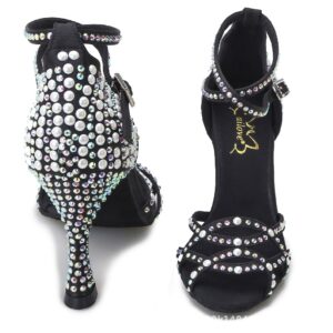 Women's Latin Dance High-Heel Adult Dance Shoes