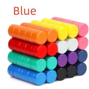 2cm Round Colored Magnetic Pins