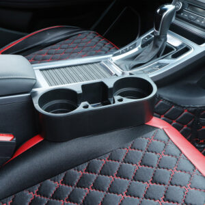 1Pc Car Seam Cup Holder Seat Gap Wedge Drink Storage Organizer Console Side Pocket Mount Stand For Pen Phone Bottle Sunglasses
