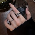 High Grade Open Ring Women, Minimalist Design, Trendy Internet Celebrity Style Jewelry