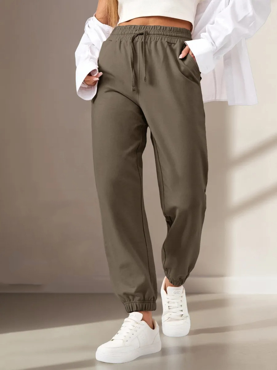 Women's Casual Harem Jogger Sweat Pants - Image 4
