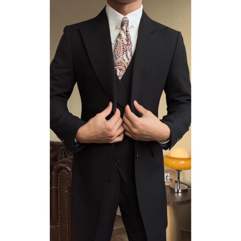 Black Milano Suit – Over Jacket