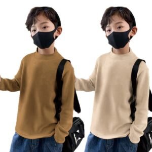 Children's Coral Fleece Base Layer Shirt New Autumnwinter Style