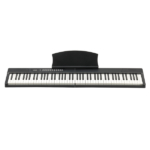 [Do Not Sell On Amazon]GPP-204 88 Key Magnetic Connection Piano Semi-Weighted Standard Digital Piano With MIDI Bluetooth, Handbag, Headphone, For Piano Lover Black Color