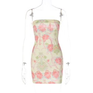 Women's Bust-Cinching Hip-Hugging Slim-Fit Dress