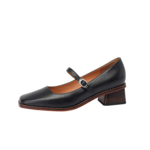 Retro Chunky-heeled Elegant Womens Shoes