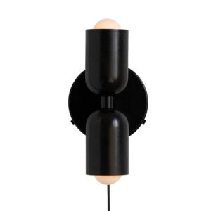 Creamy-style Double-head Bedroom Bedside Lamp