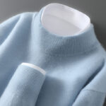 Men's Casual Loose-Fitting Cashmere Base-Layer Sweater