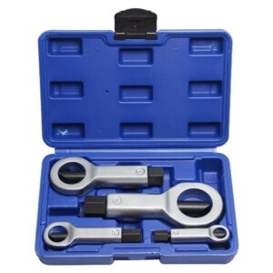 Tools 4pcs Heavy-Duty Nut Splitter Set - Multifunctional Metal Tool For Removing Broken