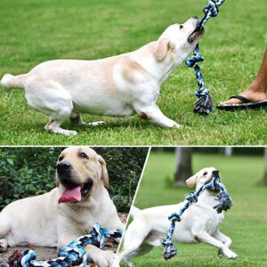 Dog Rope Toys Large XXL Rope Toys For Large Dogs Teeth Cleaning Tug Of War