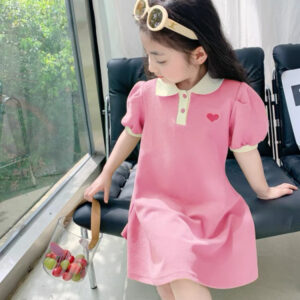 Girls' Summer Princess Dress Fashionable Style