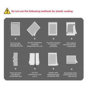 NEW Photo Laminator Machine, A4 Document & Picture Thermal Laminator For Home Office Use, FNL009 Black With 15 Pcs A4/A5/A6 Laminating Pouches Set
