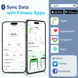 Smart Body Fat Household Electronic Scale