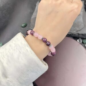 Garnet Crystal Fashionable Personalized Bracelet