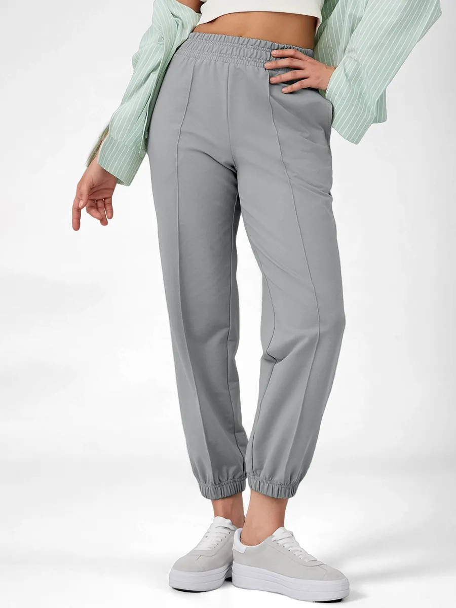 Women's Casual Harem Jogger Sweat Pants - Image 14
