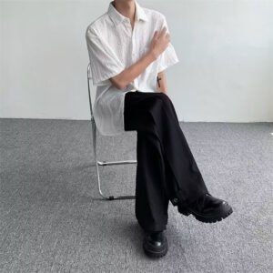 Men's Fashionable Retro Casual Short-Sleeve Shirt