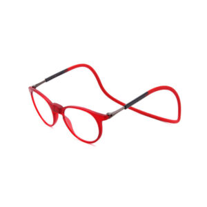 Foldable Magnetic-Attachment Neck-Hanging Reading Glasses With Blue-Light Blocking Portable