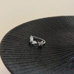 Adjustable Open Butterfly Ring For Women, Minimalist Light Luxury, Delicate High Grade Jewelry