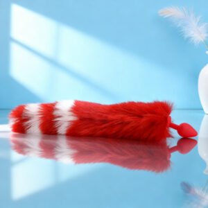 Toys Artificial Silicone Plug Small Size Back Court G-spot Butt Plug Fox Tail Training