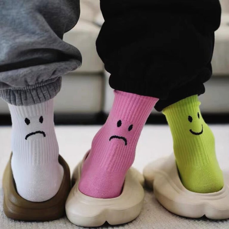 Fashionable Quirky Mid-calf Athletic Socks For Street Style