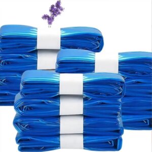 12PCS Blue Vacuum Compression Bag Set, Fast Vacuum Compression, Space-Saving, For Various Scenarios: Home, Travel, Baby Care, Etc.