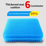 Honeycomb Gel Seat Cushion, Larger And Thicker, Breathable For Office Use.
